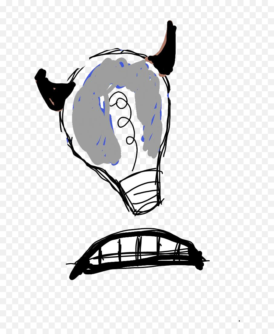 Edison Light Bulb - Sketch Emoji,Mad Line Art Emojis