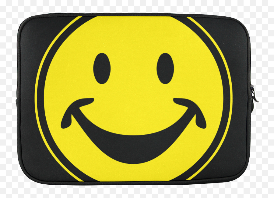 Funny Yellow Smiley For Happy People Custom Sleeve For - Happy Emoji,Funniest Custom Emojis
