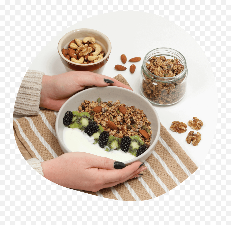 Buy 3 Troo Gut Healthy Granolas And - Bowl Emoji,Bayley Huggers Emoticon