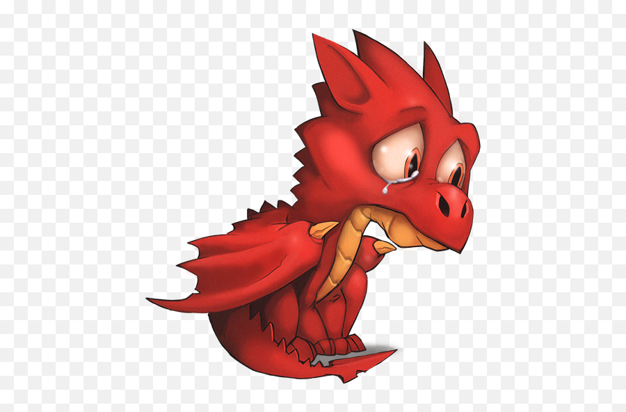 Drake Sticker Commision On Behance - Cute Sad Red Dragon Emoji,Lord Of The Rings Emoticon