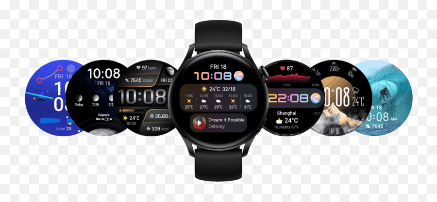 El Huawei Watch 3 Mide La Temperatura - Huawei Watch 3 Watch Faces Emoji,Como Cambiar El Color De Piel En Emojis De Facebook