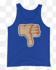 Mens Emoji Tank Top - Fist,Emoji Shirt For Men
