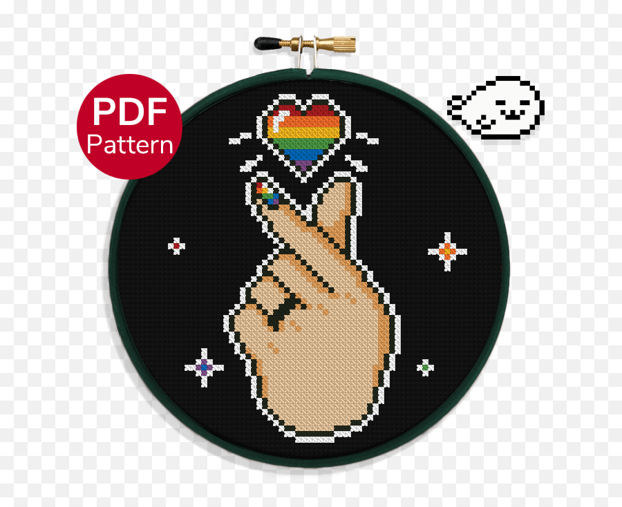 Peach Emoji - Cross Stitch Pattern U2013 Harp Seal Crafts,Gay Emojis For Twitter