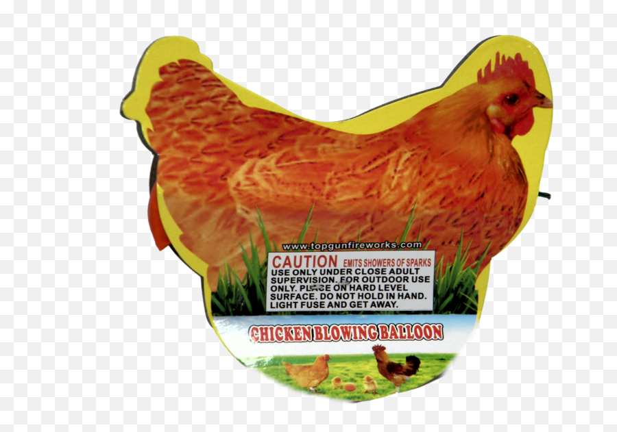Download Chicken Blowing Balloon - Balloon Png Image With No Rhode Island Red Emoji,Emoji Hand And Chicken