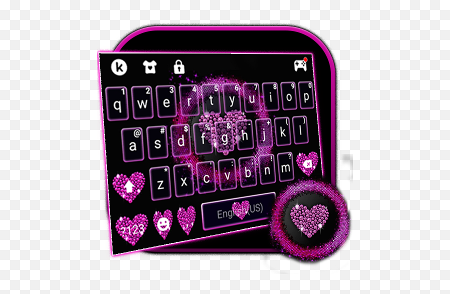 Sparkle Diamond Heart Keyboard Theme U2013 Apps On Google Play - Girly Emoji,Sparkle Emoji Copy Paste