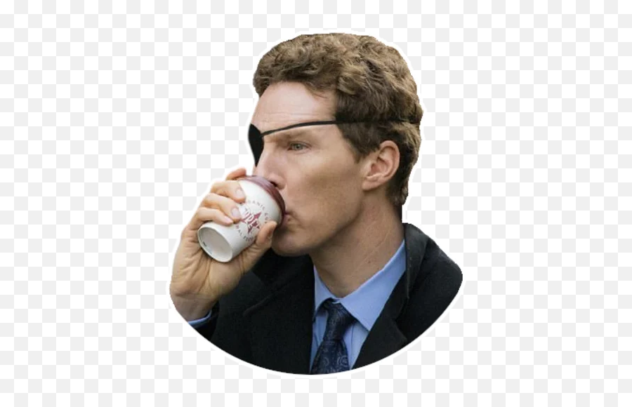 Telegram Sticker From Benedict Cumberbatch Pack Emoji,Coffee Emoji Discord
