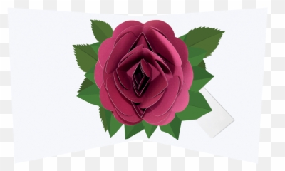 Simply A Rose Dark Red Emoji,Red Flag With Rose Emoji