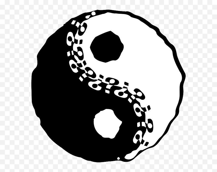 Balance Coated Equilibration Yin Yang Tattoos Png - 6040 Free Yin And Yang Vectors Emoji,Yinyang Emoji