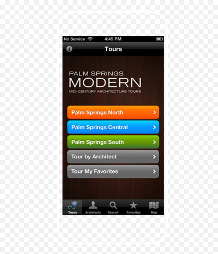 Mid Century Modern Tour App - Palm Springs Modern Committee Emoji,Palm Spring Emoji