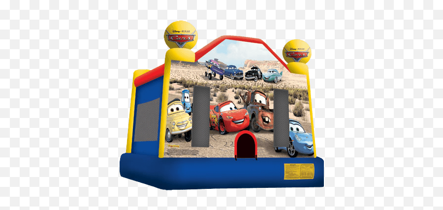 Bounce House Rentals New York Clownscom - Cars Bounce House Emoji,Car Swimming Emoji