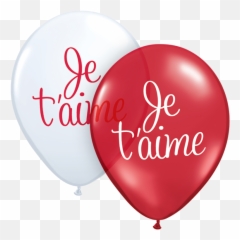 11 Balloon - Je Tu0027aime Classy Script 50 Ballon Je T Aime Emoji,Classy Emoji