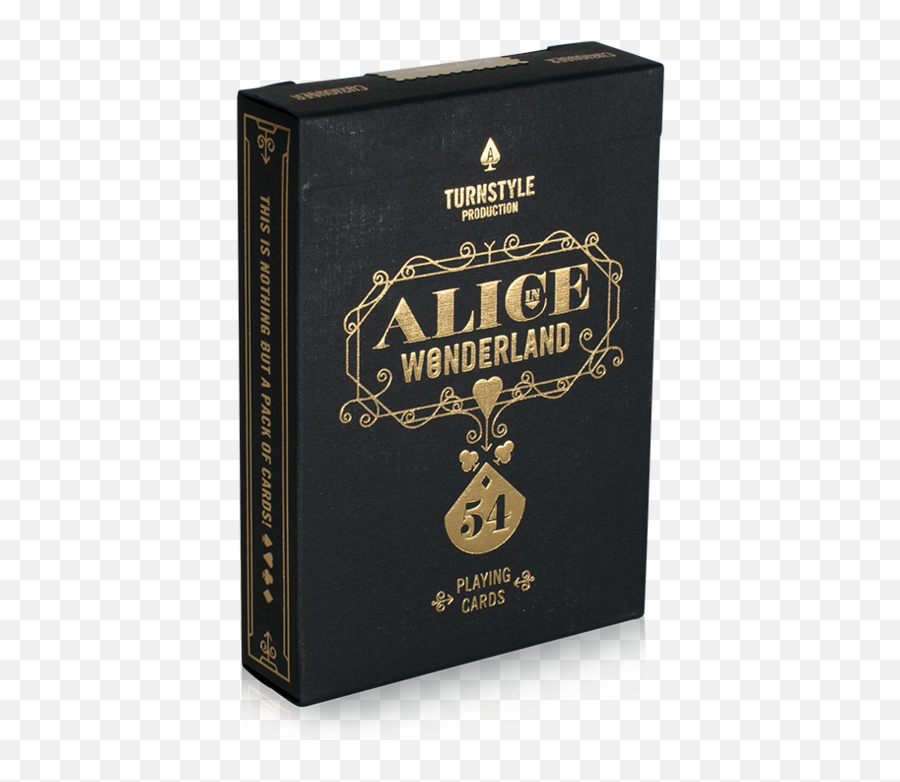 Alice In Wonderland Playing Cards - Book Cover Emoji,Bicycle Emotions Playing Cards