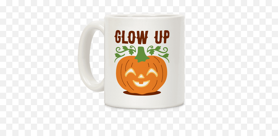Pumpkin Mugs Coffee Mugs Lookhuman - Magic Mug Emoji,Jack O Lantern Emoji