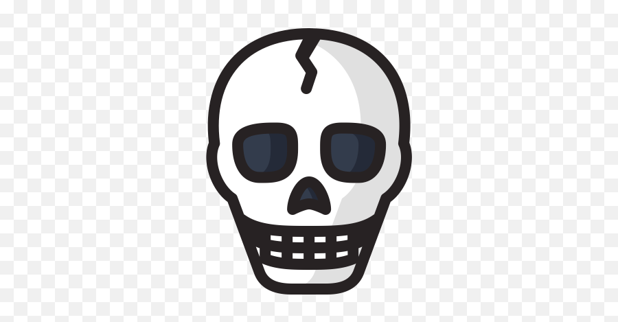 Halloween Skeleton Skull Danger - Halloween Skull Icon Emoji,Skelton Emoji