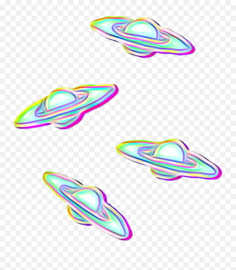 Alien Ufo Galaxy Space Sticker - Alien Glitch Emoji,Alien Ship Emoji
