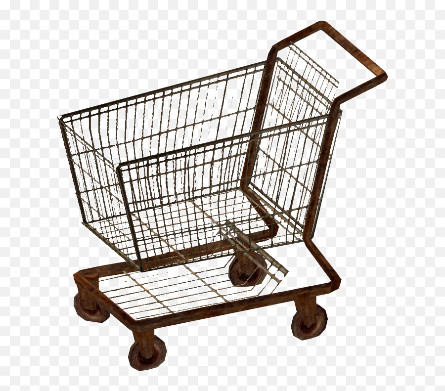 Fo3 Shopping Cart - Shopping Cart History Transparent Old Grocery Cart Png Emoji,Trolley Emoji