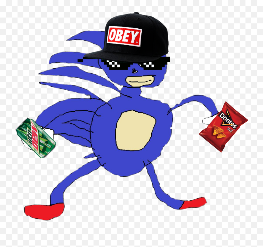 Mlg Sanic Sticker - Sanic The Hedgehog Emoji,Mlg Emojis