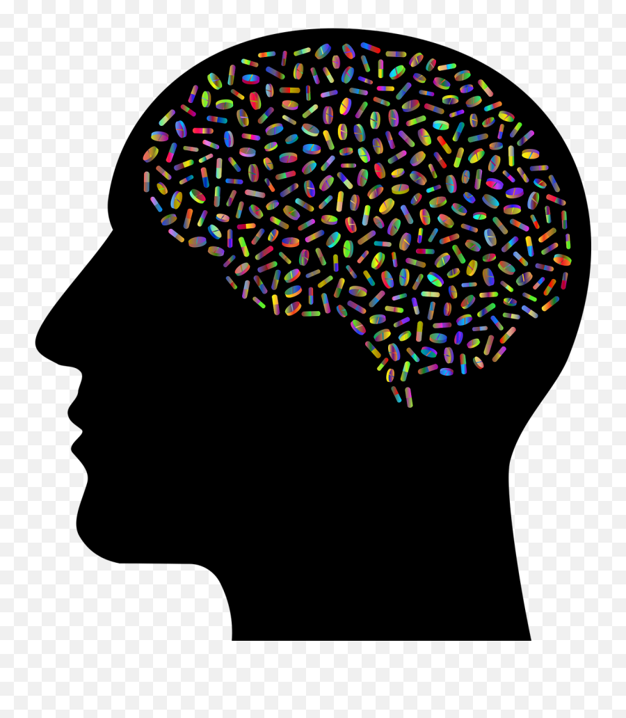 Drugs Pills Brain - Human Brain Clipart Emoji,Drug Emotion Drawing