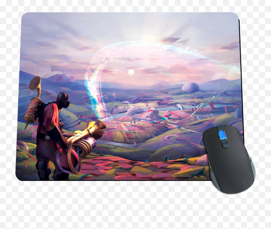 You Believe In Pyro Mousepad - Tf2 Happy Birthday Card Emoji,Balloonicorn Tf2 Png Emoticon