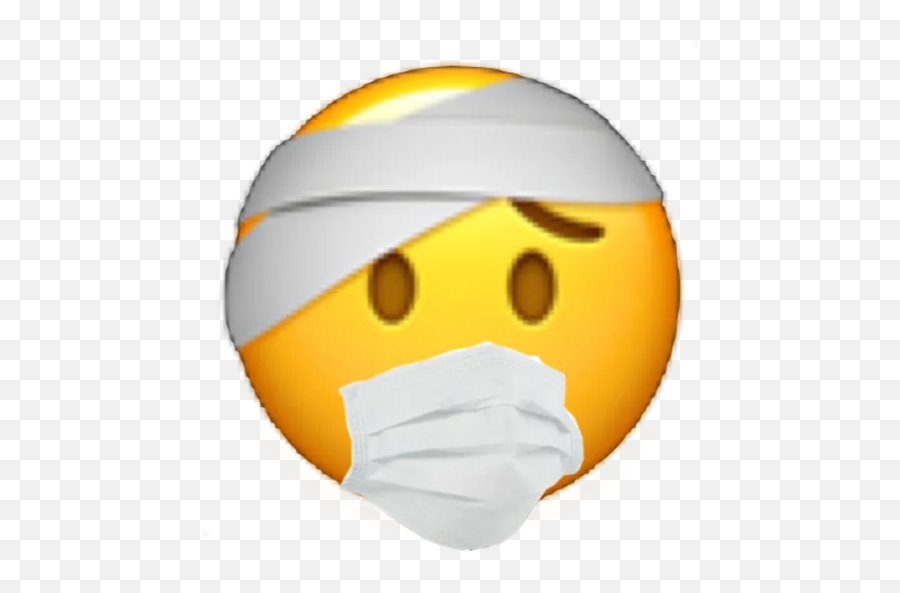 2020 - Head Bandage Emoji,Ø = Emoticon