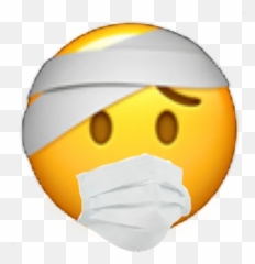 2020 - Head Bandage Emoji,Ø = Emoticon