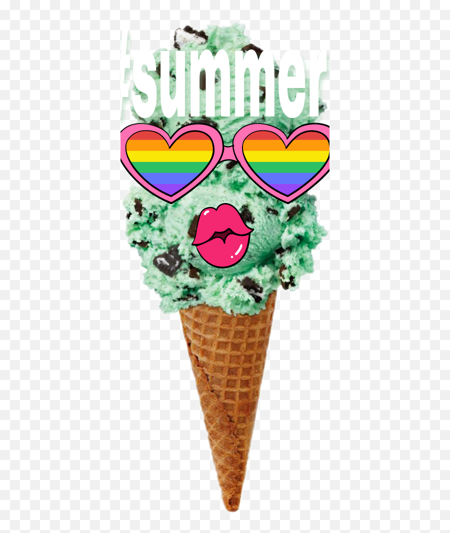 Ice Cream Sticker - Icecream With No Background Emoji,Ice Cream Emoji Text