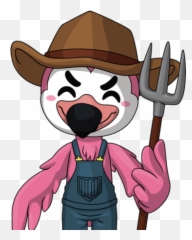 Farmer Flamingo The Youtooz Wiki Fandom - Farmer Flamingo Youtooz Flamingo Emoji,Flamingo Emoji