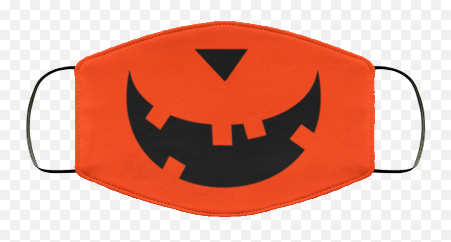 Halloween Jack - Ou0027lantern Face Mask Cloth Face Mask Emoji,Suggestive Emojis Jack O Lantern