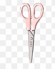 Scissors Cute Kawaiianime Sticker - Solid Emoji,Scissors Emoji