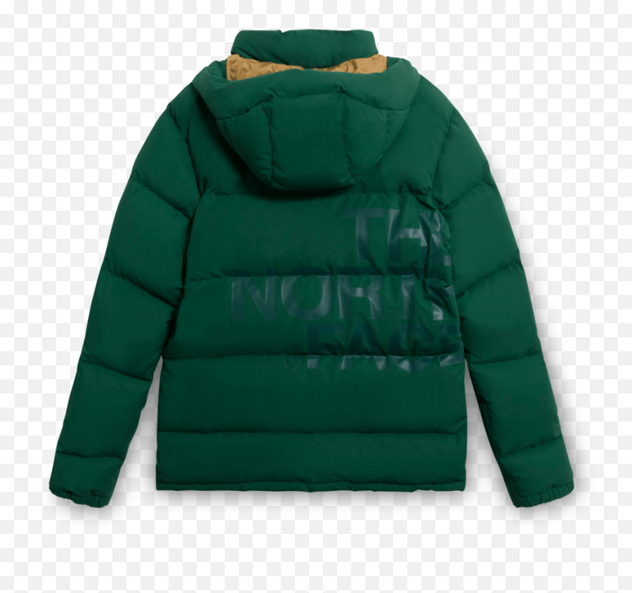 North Face Padded Hooded Jacket - Long Sleeve Emoji,Wave Of Emotion Pullover