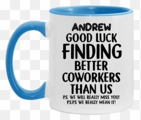 Top 3 Andrew Coworkers Leaving Gifts - Magic Mug Emoji,Anderew Luck Emojis