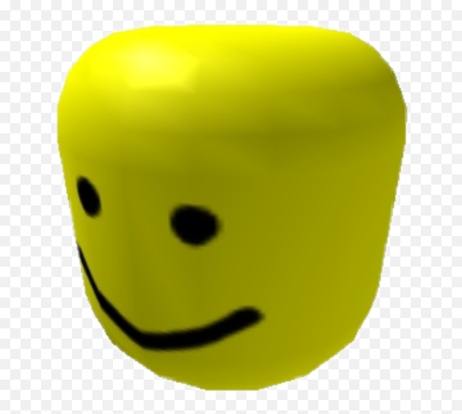Noob Sticker - Roblox Head No Background Emoji,Noob Emoji