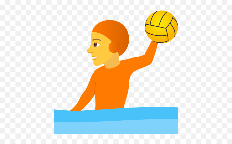 Emoji Person Playing Water Polo - For Basketball,Volleyball Emojis