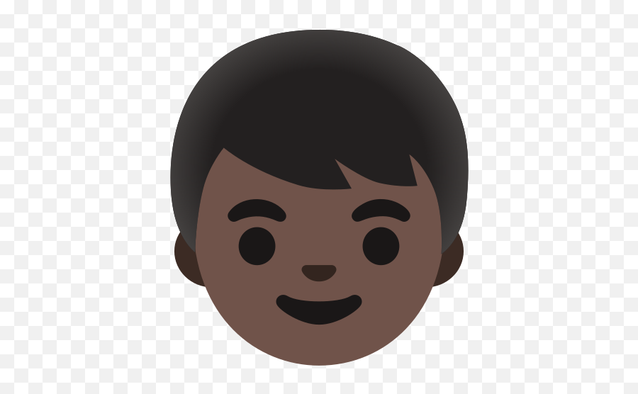 Niño Tono De Piel Oscuro Emoji - Boy Emoji Png,Emoticon De Carita Babeando