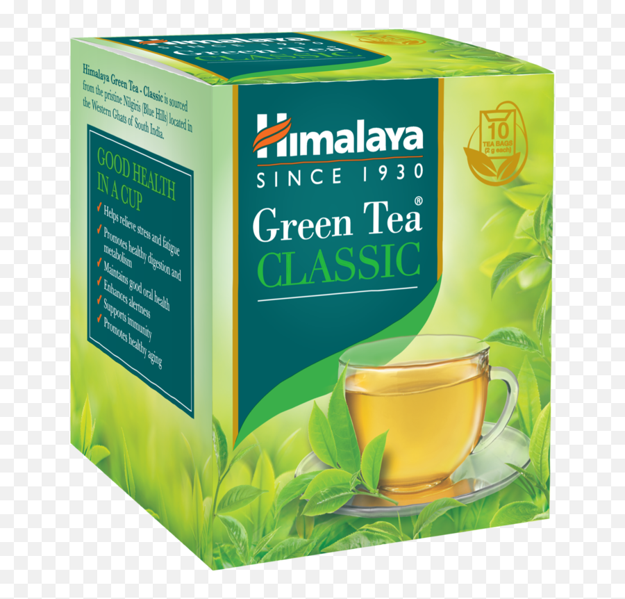 Himalaya Green Tea Classic 10s - Himalaya Green Tea Ginger Emoji,Emotion Classic With Green Tea Extract