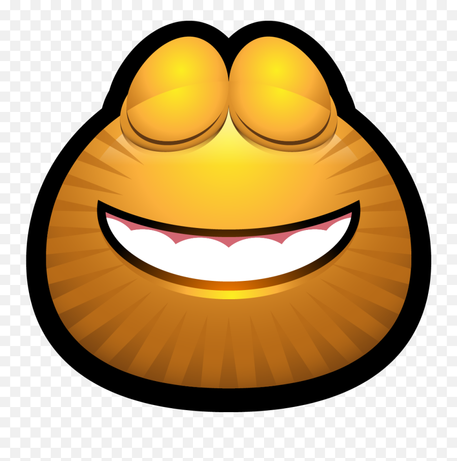 Monster Happy Monsters Brown Avatar Emoticon Smiley Icon - Smiley Emoji,Skeleton Emoticon