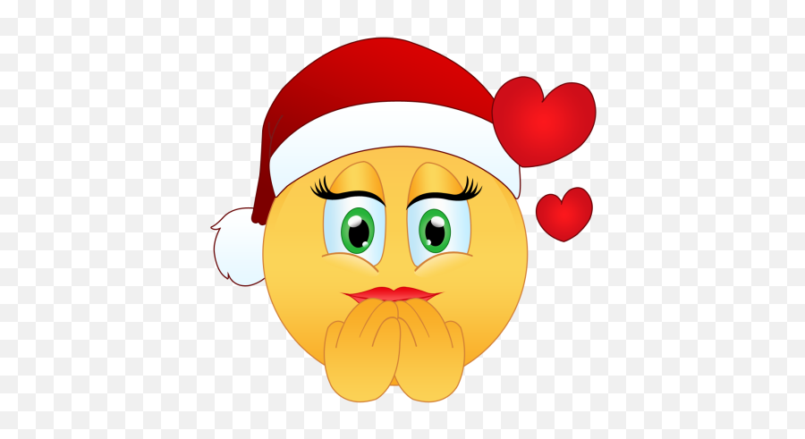 Amazon - Weihnachten Emoji Smiley Weihnachten,Mistletoe Emoji