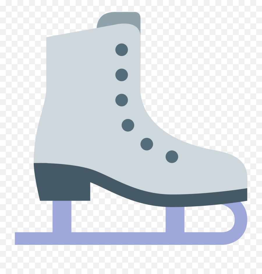 Ice Skate Free Icon Of Winter Holiday - Figure Skate Icon Transparent Background Emoji,Figure Skateer Emoji