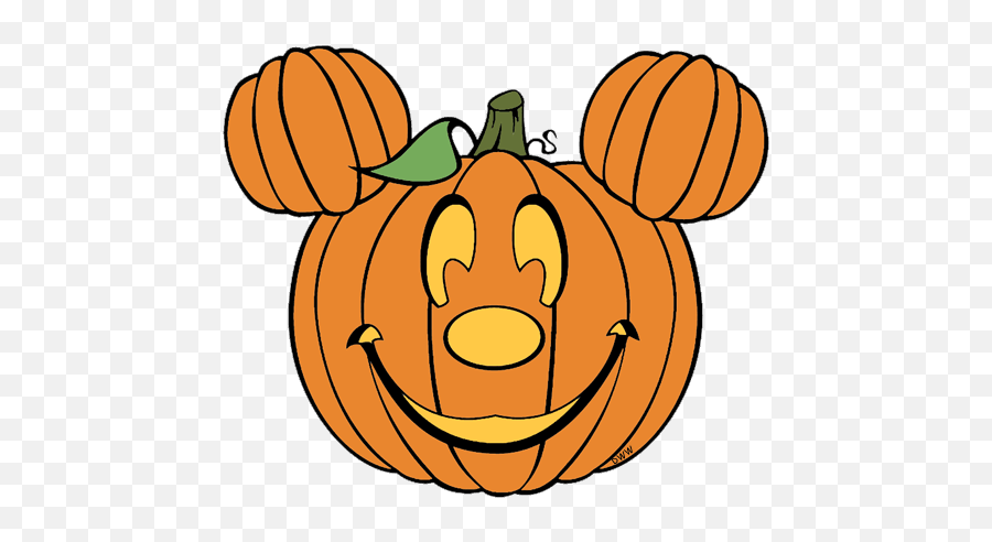 Disneyana Pumpkin Head Mickey Mouse - Mickey Pumpkin Emoji,Mickey Mouse Head Emoticon