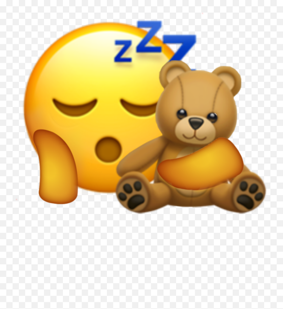 Emojis Me At School Sticker - Emoji Teddy Bear,Emojis At School