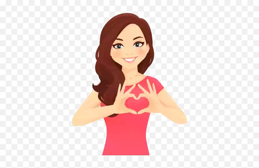 Besos Y Abrazos - Cute Women Emoji,Emoticon De Abrazo Para Whatsapp