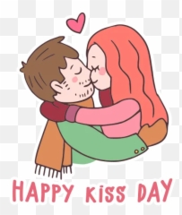 Kiss Day By Marcossoft - Sticker Maker For Whatsapp Emoji,Kiss On Cheek Whatsapp Emoticon