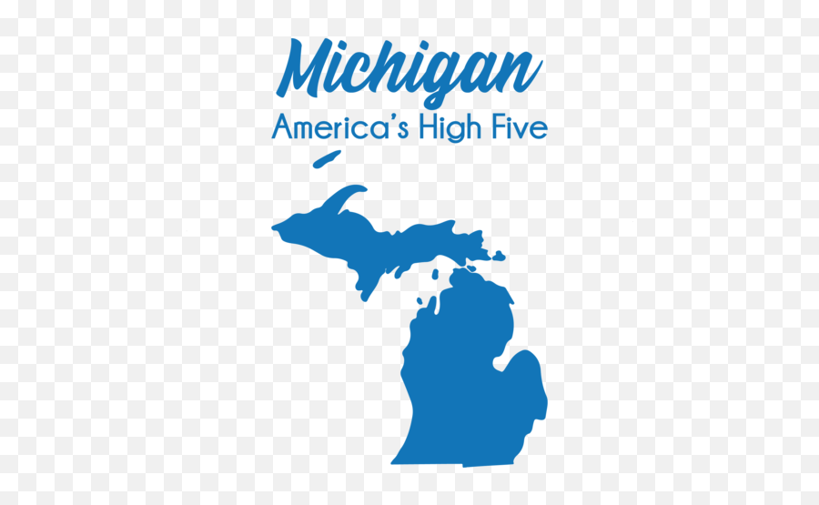 Michigan - Americau0027s High Five Michigan Tshirt Emoji,Laura En America Funny Emojis