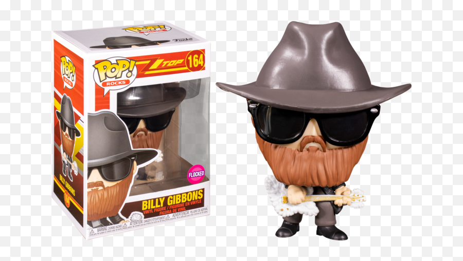Billy Gibbons Funko Pop Bundle Of 3 Zz Top Dusty Hill And Emoji,Sunglasses Emoji With Cowboy Hat