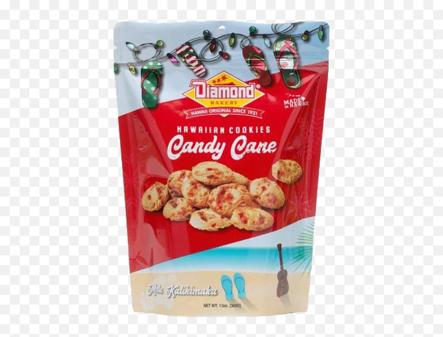 Hawaiian Cookies Diamond Bakery Made In Hawaii - Diamond Emoji,Candy Cane Emoji Copy And Paste