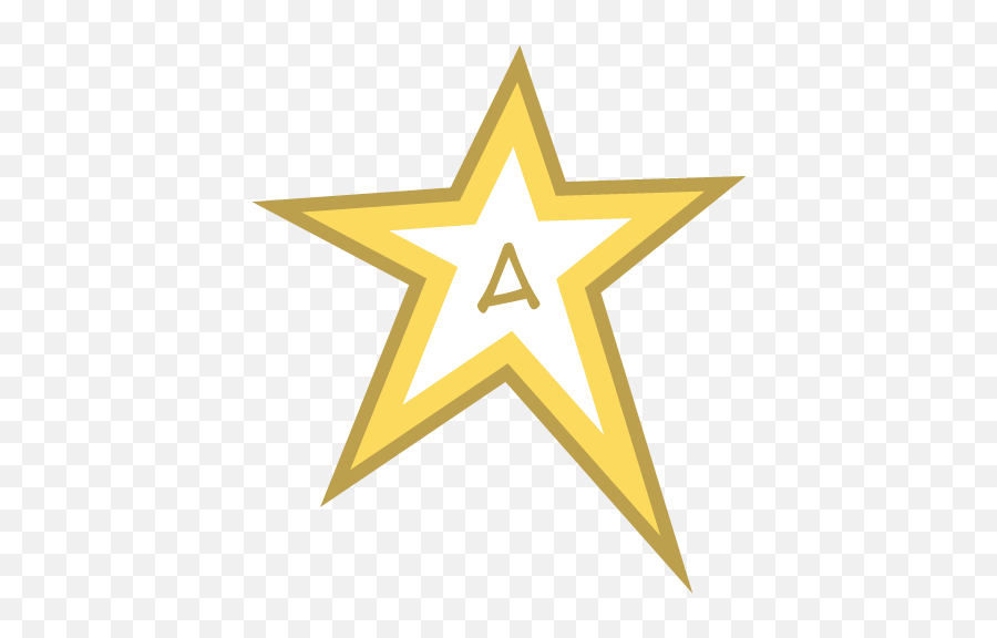 Share A Star Emoji,Star Emoji Transparent