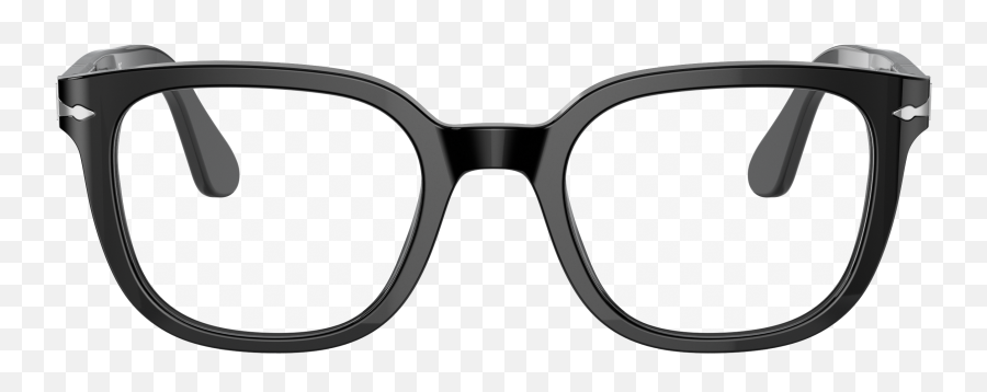 Persol Po3263v Eyeglasses In Black Persol Emoji,Dark Square Emoji Value