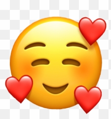 Polish Nalepka Heard Heards Sticker - Small Face Heart Emoji,Polish Emoji