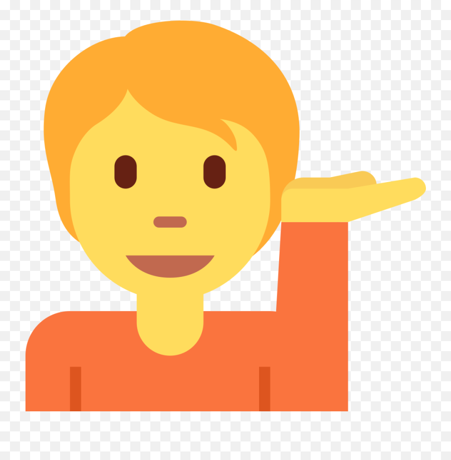 Person Tipping Hand Emoji - Happy,Sassy Hand Emoji