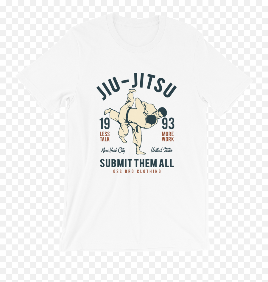 Jiu - Jitsu 1993 Tee Unisex Emoji,Bjj Emoji